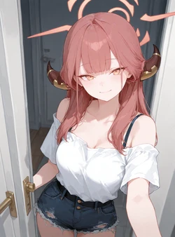 [Kumonogatari] Aru (Blue Archive) (Extended Ver.)(30p)(Patreon) (AI Generated)