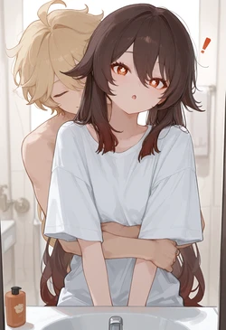 [Kumonogatari] Full Set - Genshin Impact - Hu Tao (32p)(Patreon) (AI Generated)