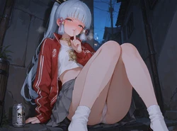 [Kumonogatari] Full Set - Genshin Impact - Kamisato Ayaka (30p)(Patreon) (AI Generated)