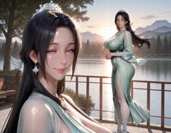 [kiki/Kikipig] 与宋玉仙子的一日约会 1~2 | One Day Date with Fairy Song Yu 1~2 [AI Generated]