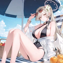 [Ponponmaru]ナギサ(水着) [AI Generated]