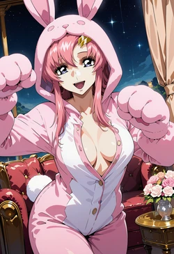 [Numachou] Lacus Clyne and Lunamaria Hawke and Meyrin Hawke (Gundam Seed) [AI Generated]