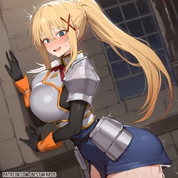 [Patreon] (BestWaifus) Darkness [AI Generated]