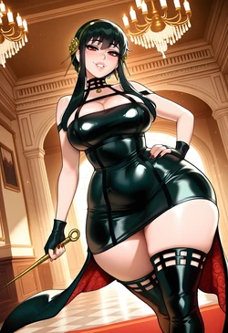 DreamcoreArt - Set 1456 - Yor Briar BBC (Mega Set) (Patreon) (AI Generated)