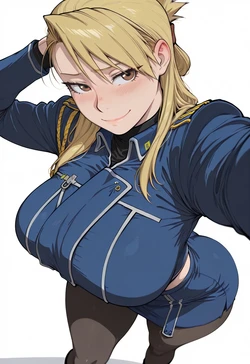 Patreon - ANIREALAI - Riza Hawkeye – Amestris State Military Vibes [AI GENERATED]
