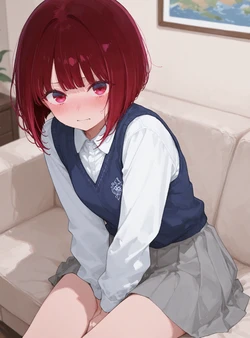 [Kumonogatari] Full Set - Oshi No Ko - Arima Kana (30p)(Patreon) (AI Generated)