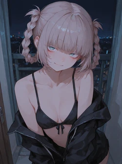 [Kumonogatari] Full Set - Yofukashi No Uta - Nanakusa Nazuna (29p)(Patreon) (AI Generated)