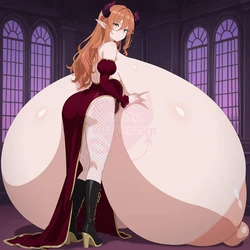 [BustyButtercup] deviantart [AI Generated]