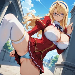 [Hentai Hideout] Satellizer L. Bridget | Freezing | Full Set [AI Generated]
