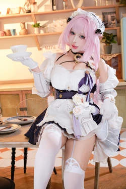 胡桃猫Kurumineko - 崩坏三 爱莉希雅 女仆