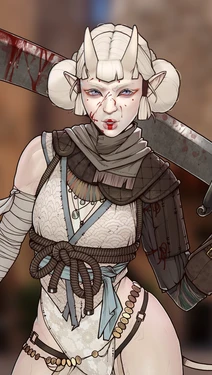 [Galaad1800] Kokoro, the albino succubus