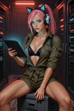 Cathryne Delamort 16 [AI Generated]