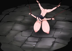 [j7w] Apprentice busty kunoichi girl loose drawing