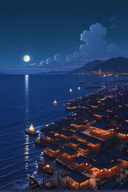 [八可可 Barcoco] Hu Tao 胡桃 x Aether 空 [AI Generated]