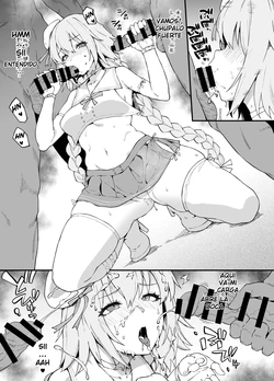 [Poccora] Suihei Ishou Jeanne (Fate) Bukkake Anal Play [Spanish]