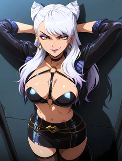Patreon - Kimochiii - 🧡 K/DA ALL OUT Evelynn | League of Legends [AI GENERATED]