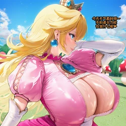 [Poggerrogger] Peach Has Been BBC-napped~! (Super Mario Bros.) [Chinese] [MTL] [AI Generated] [Uncensored]