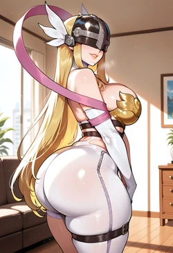 DreamcoreArt - Set 1457 - Angewomon BBC (Patreon) (AI Generated)