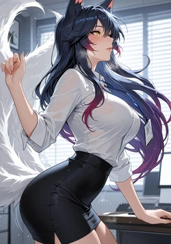 [KALA AI NSFW (VAMA)] - ahri 506p (Patreon)(Ai generated)