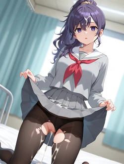 [AI Generated] 朝比奈まふゆ 性処理係