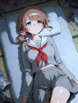 [AI Generated] 望月穂波 家事代行