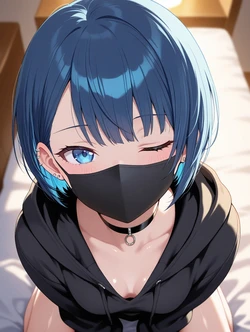 [AI Generated] 桐谷遥 マスク
