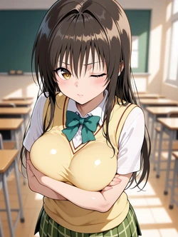 [AI Generated] 古手川唯 性処理係