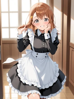 [AI Generated] 花里みのり メイド