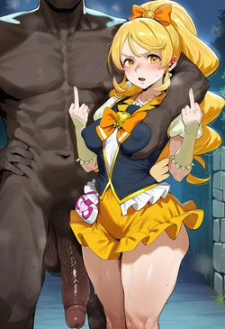 [koikatsufans/IceFlower-art] Cure Honey (Patreon) [AI Generated]