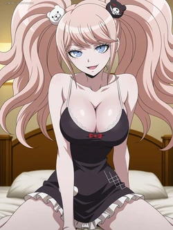 Junko Enoshima | Danganronpa (Set 01)(Extras)[artkoikoi] [AI Generated]