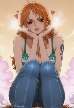 [Elvoryn] nami (one piece) Exclusive set (ai generated)