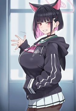 [仲見世] 杏山カズサxエロガキ [AI Generated]