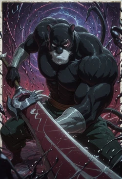 My PantherLily (Fairy tail) AI creation [AI Generated]