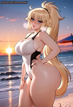 DreamcoreArt - Set 1474 - Jeanne D'Arc BWC (Patreon) (AI Generated)