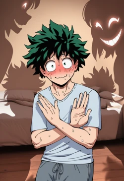 Deku Comic by Minafan [AI Generated]