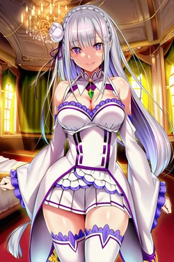 [ベル] [bell_ai_art] ReZero - Emilia [AI Generated]