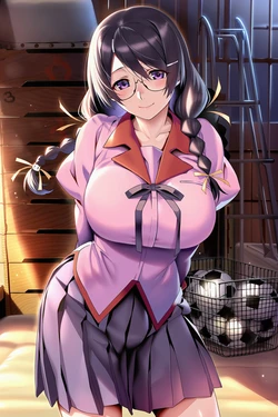 [ベル] [bell_ai_art] Bakemonogatari - Hanekawa Tsubasa [AI Generated]