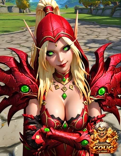 Valeera Sanguinar hentai | World of Warcraft NSFW parody [AI Generated]