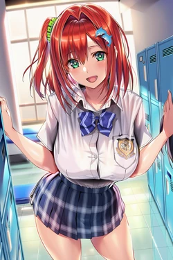 [ベル] [bell_ai_art] Dolphin Wave - Sakimiya Iruka [AI Generated]