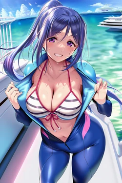 [ベル] [bell_ai_art] Love Live - Matsuura Kanan [AI Generated]