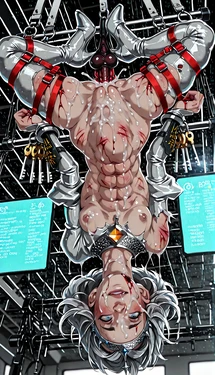 Hardcore Heroine Training Simulator: Silver Motoko Kusanagi [Ai Generated]