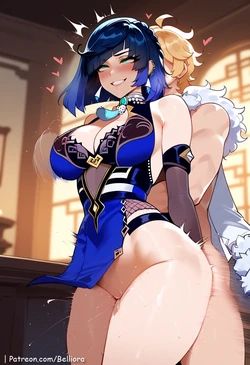 [Belliora] yelan (genshin impact) Exclusive set (ai generated)