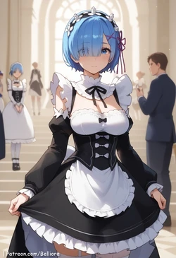 [Belliora] rem (re:zero) Exclusive set (ai generated)