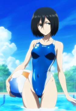 [Vanitas AI] Mikasa Ackerman 1 [AI Generated]