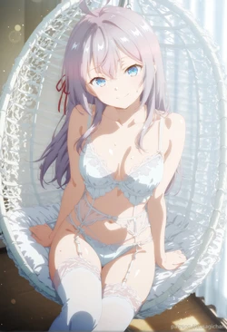 [AIusagichan] 時々ボソッとロシア語でデレる隣のアーリャさん アリサ・ミハイロヴナ・九条 Alya Sometimes Hides Her Feelings in Russian Alisa Mikhailovna Kujou [AI Generated]