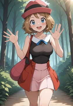Sephiaton - Pokemon - Serena Short Air 1 [AI Generated]