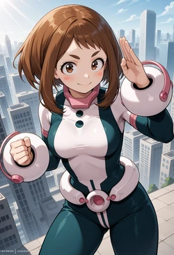 Sephiaton - Uraraka IL [AI Generated]
