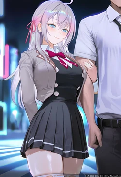 [Patreon] (cMonster) Alisa Mikhailovna Kujou x BBC Gangbang (AI Generated)