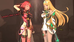 [Twitter] Ecchibread: Size Difference ft. Wife 1 & Wife 2