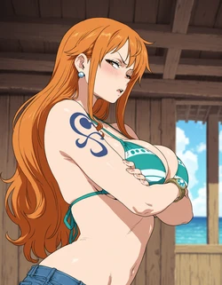 [Haniodon] ~ ナミ / Nami ~ (One Piece) (Patreon) [AI Generated]